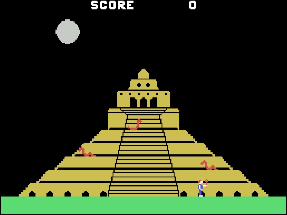 Gameplay of Quest for Quintana Roo for Colecovision